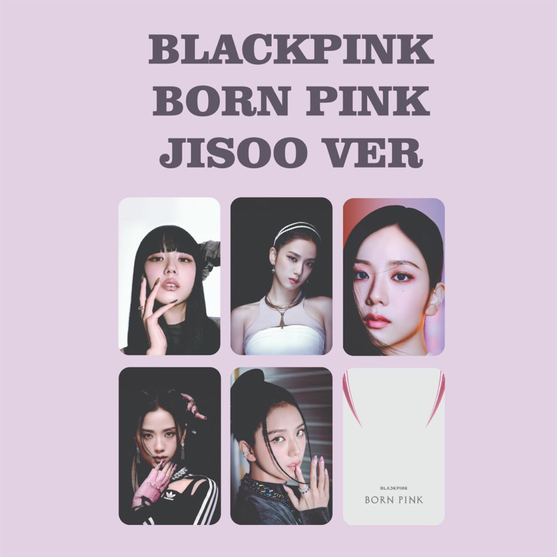 [FREEBIES KONSER] PHOTOCARD BLACKPINK BORN PINK PART 1