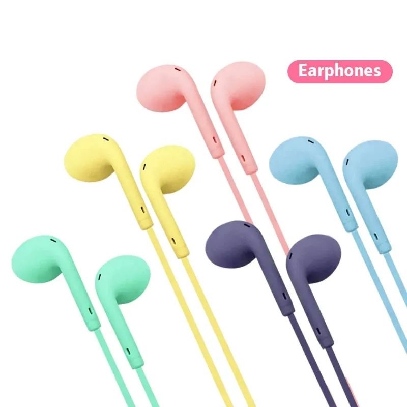 HEADSET MACARON U19 HANDSFREE U19 MACARON HIFI EXTRA BASS