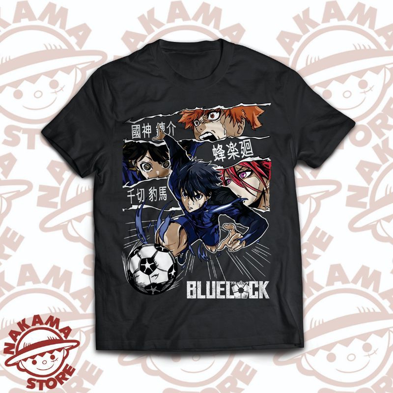 Kaos Anime BlueLock Blue Lock