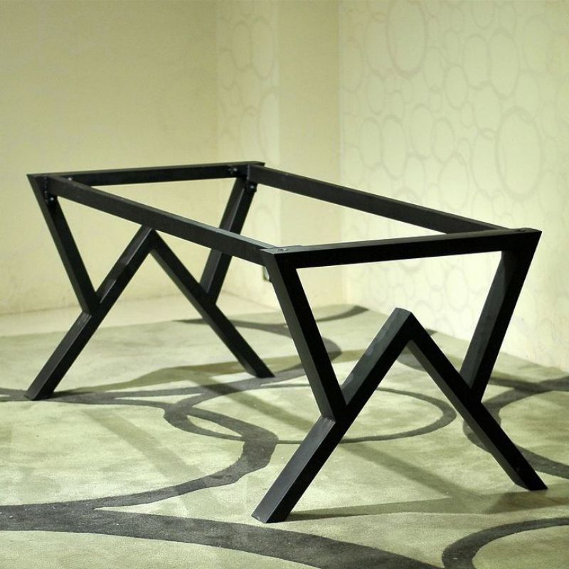 kerangka meja besi holo