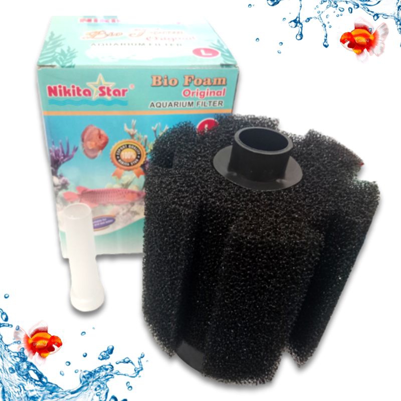 Media Filter mini filter Aquarium BIO FOAM / BIO SPONGE NIKITA STAR SIZE L