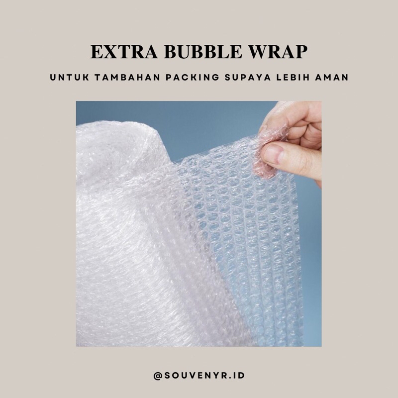 Extra Bubble wrap