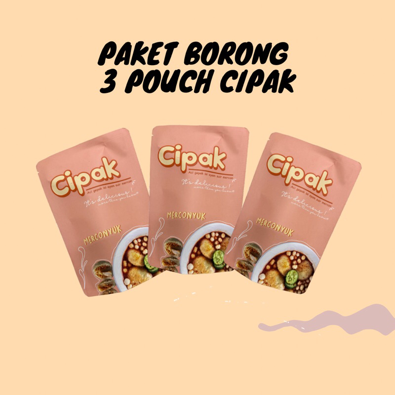 

PAKET BORONG 3 POUCH CIPAK