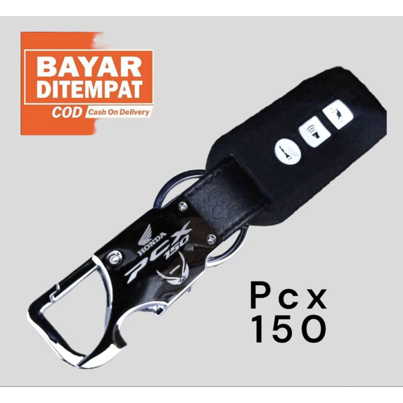 paket gantungan kunci motor honda pcx 150 anti hilang