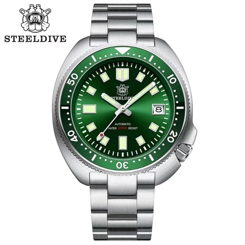 Jam Tangan Steeldive Homage Captain Willard Stainless Steel 200M