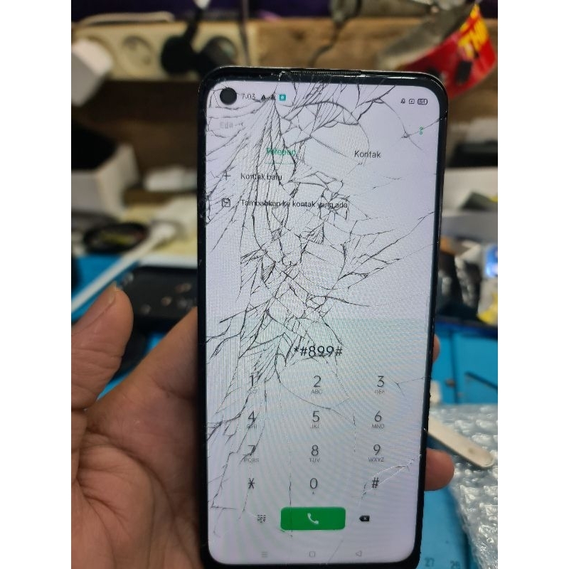 ORI LCD OPPO A54 CABUTAN ORIGINAL