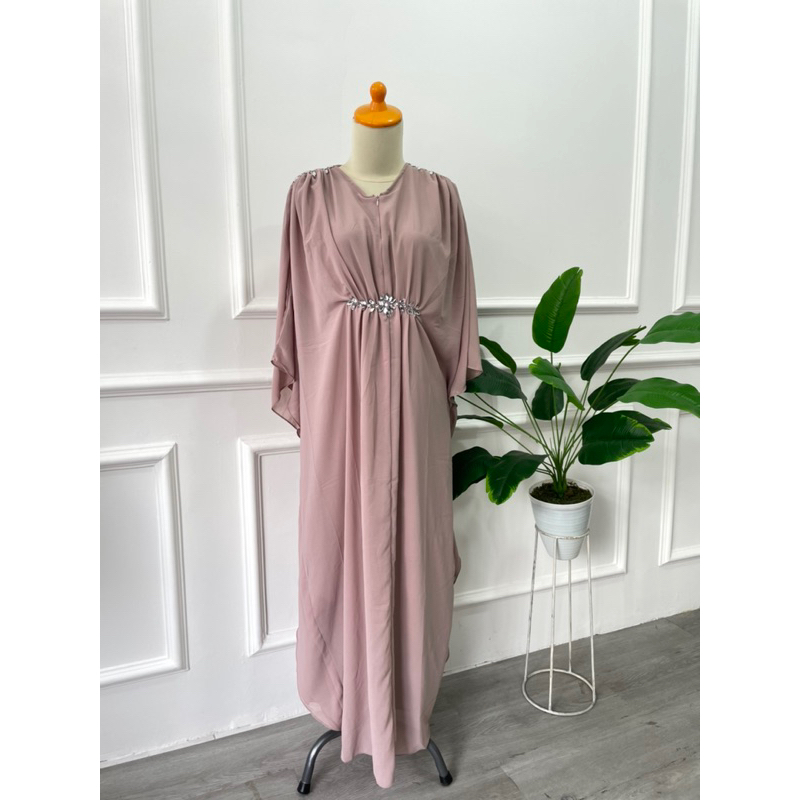 KAFTAN PREMIUM SUPER MEWAH BUSUI FRIENDLY ALLSIZE FIT XL