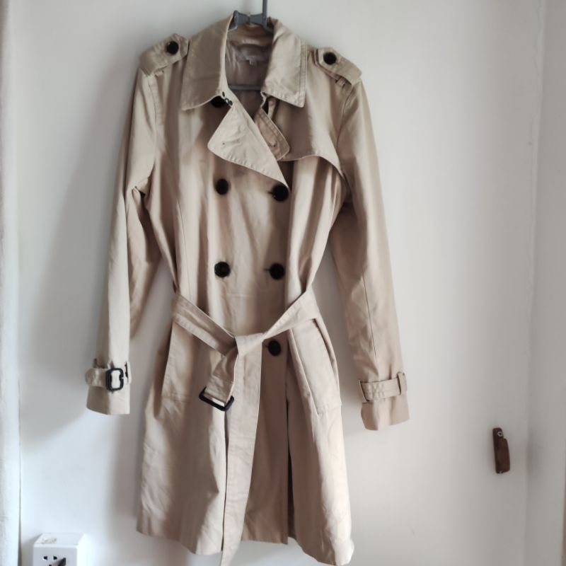 Trench COAT GAP ORIGINAL size L wanita perempuan outerwear jacket winter auntumn spring PL Preloved Thrift bekas second used
