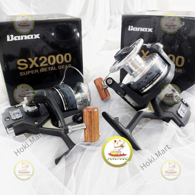 Reel BANAX SX2000 SX3000 SX4000 SX5000 super metal gear & body full alumunium