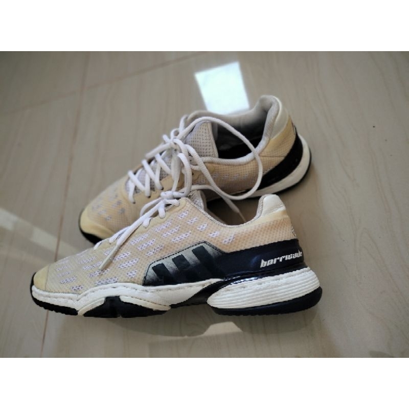 sepatu tenis badminton Adidas baricade ORI