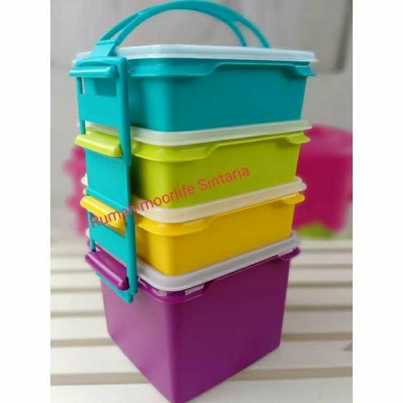 MOORLIFE PROMO  RANTANG SUSUN WARNA WARNI - RANTANG PIKNIK ORIGINAL MOORLIFE SUSUN 4 - PREMIUM KUALI