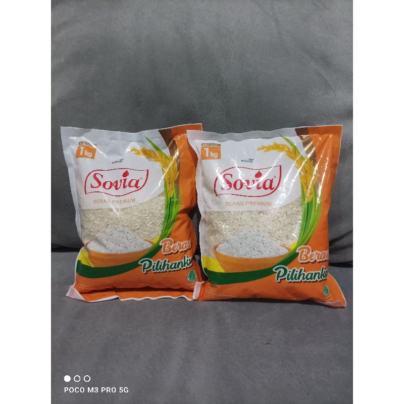 

Beras Premium Sovia/Fortune 1kg