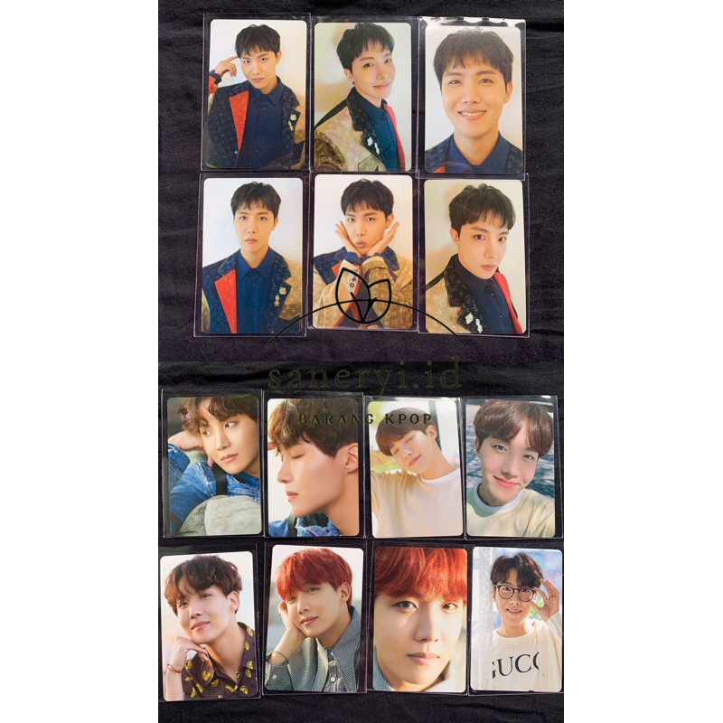BTS JHOPE DICON CUSTOM BOOK 101 OFFICIAL PHOTOCARD PC JHOPE OFFICIAL