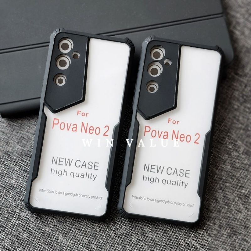 Tecno Pova Neo 2 Case Armor Case Shockproof Fusion Case Tecno Pova Neo 2