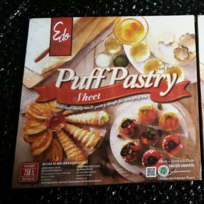 

Edo Puff Pastry 375gr dan 750gr