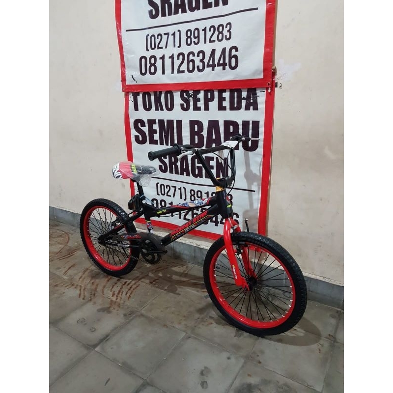 sepeda anak laki laki bmx 20 phoenix star full warna