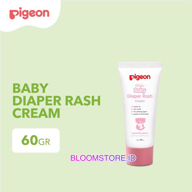 [RUAM POPOK] PIGEON Baby Diaper Rash Cream Krim Ruam Popok Bayi 60ML 60 ML 60GR 60 GR 60G GR