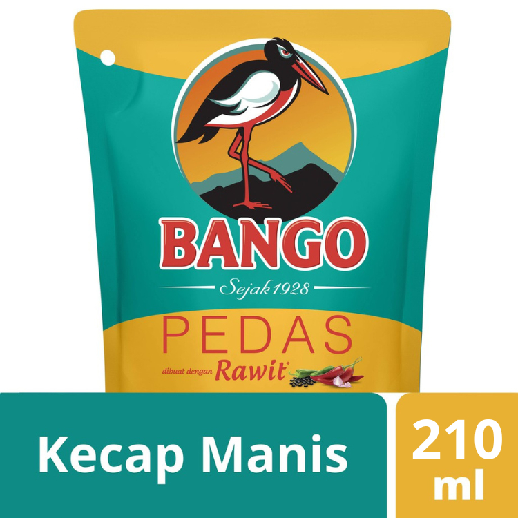 

Bango Kecap Manis Pedas 210ml