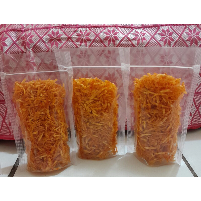 

Kentang Mustofa 100gr Pedas Asam Manis