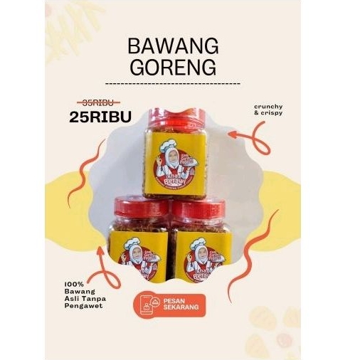 

SIWANG (TERASI BAWANG) KHAS BETAWIBawang goreng terasi terlaris