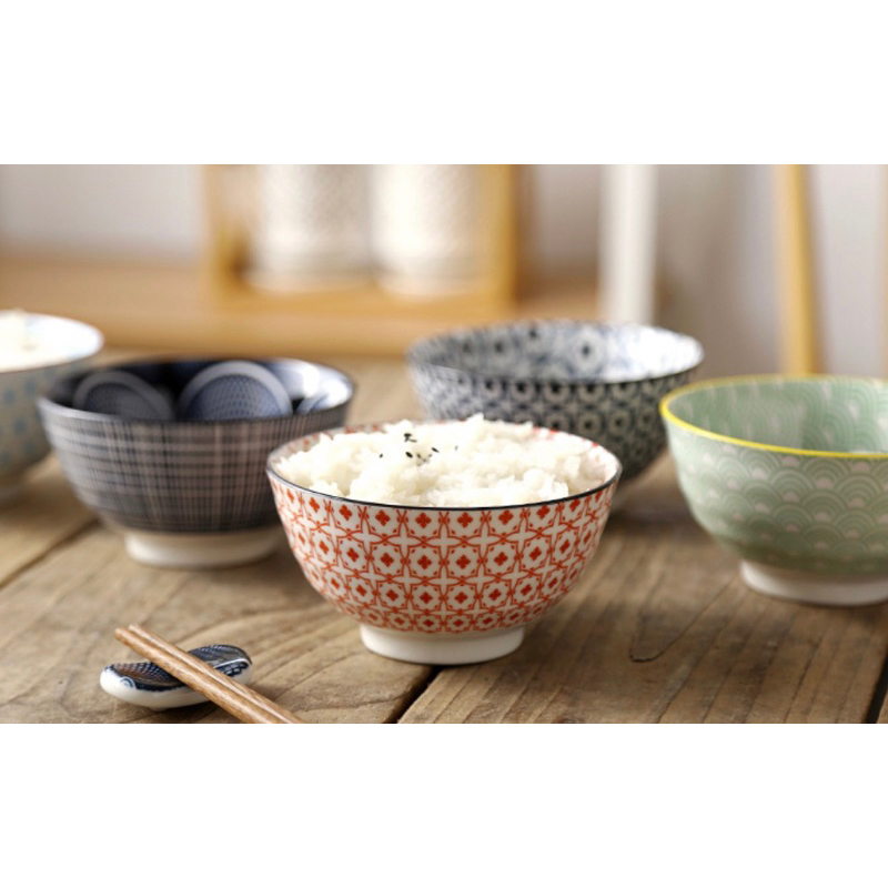 Karamura- Mangkok Keramik/Bohemian style bowl/Mangkok mangkuk keramik piring makan Jepang