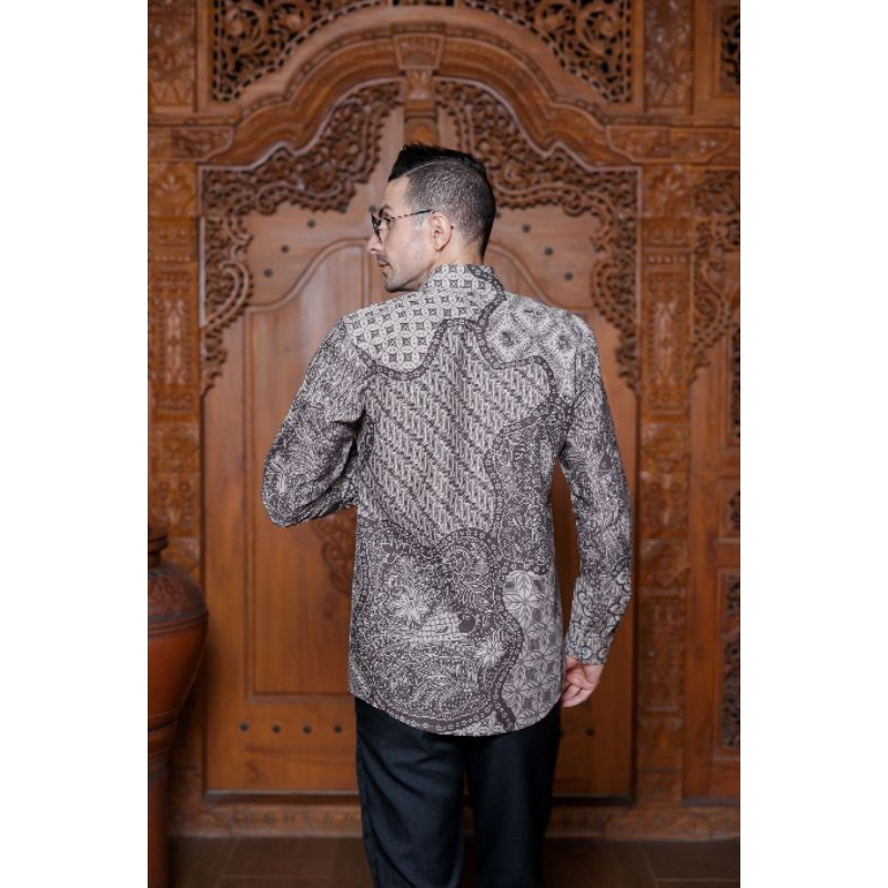 SEKAR JAGAD SLIMFIT kemeja batik pria premium