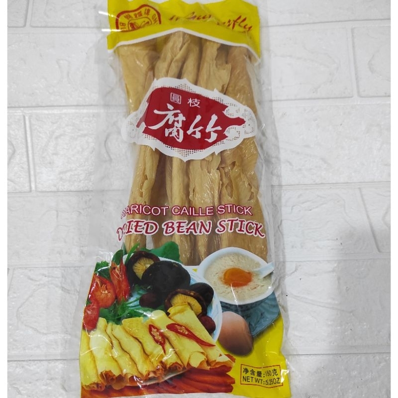 

Butterfly dried beancurd kembang tahu stick 150gr import