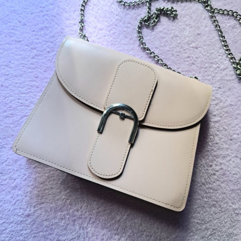 Tas Slingbag Miniso || Tas slempang wanita || Tas genggam bag Macaroon Slingbag || Tas wanita miniso