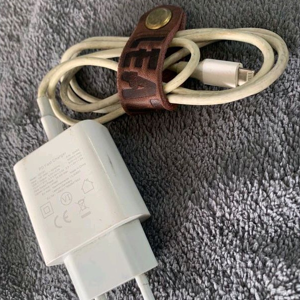 

klip kabel kulit asli Leather Premium/cable klip premium/penjepit kabel kulit asli Leather premium