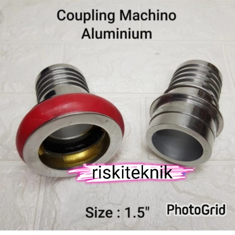 coupling machino 1,5 inchi kopling nepel sambungan selang pemadam kebakaran