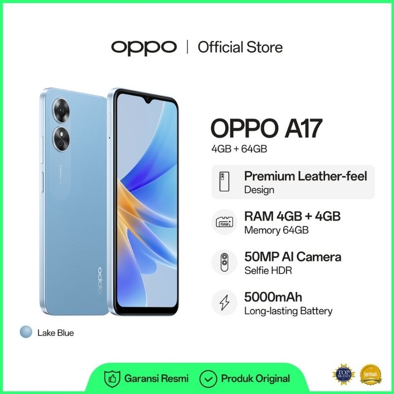 Oppo A17 ram 4/64
