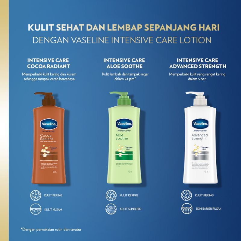 Vaseline Body lotion 400 ml