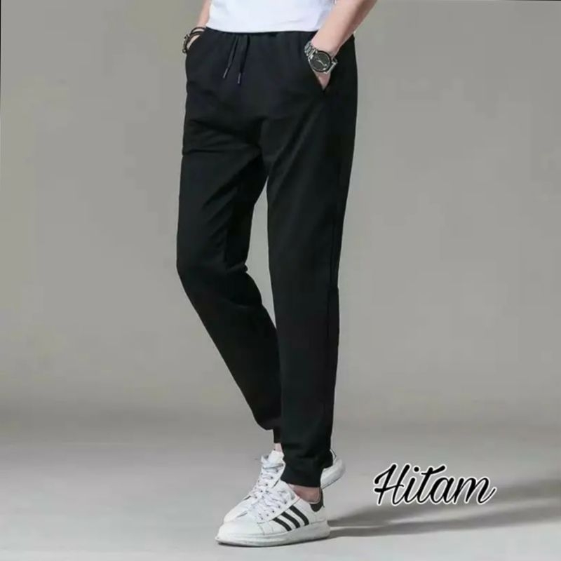 Celana Training Jogger Pria Dan Wanita Slim Fit Celana Olahraga