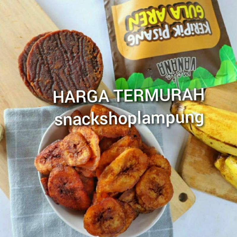 TERMURAH Keripik Pisang Melte Vanana best seller lampung 120gr