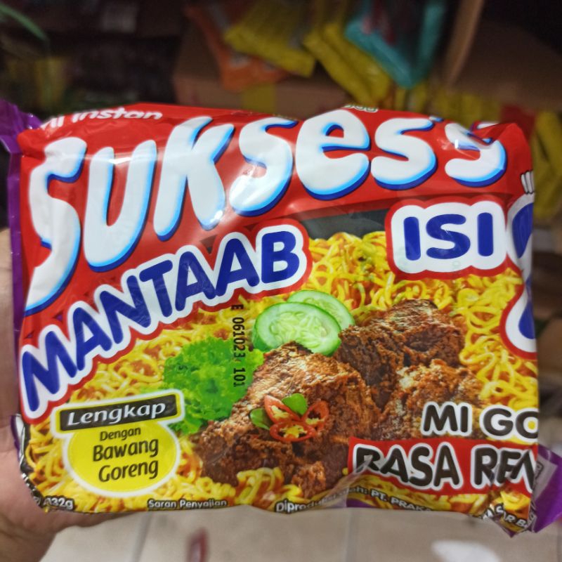 

Mie Sukses Mi Goreng Rasa Rendang Isi 2