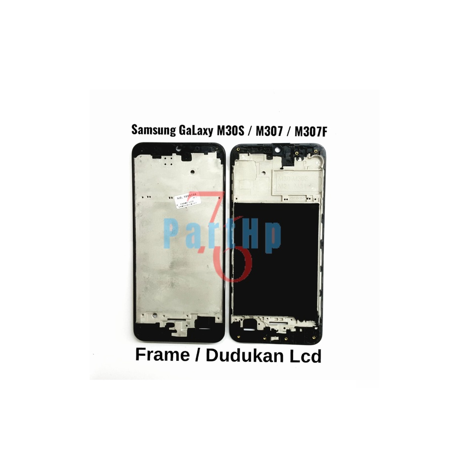 Frame Bezzell  - Samsung Galaxy M20S - M307 - M307F - Dudukan Lcd Bezzell Bezel Bejel - Hitam