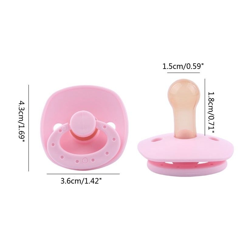 Empeng bayi silikon bulat rubber classic silikon / Baby pacifier rubber silicone