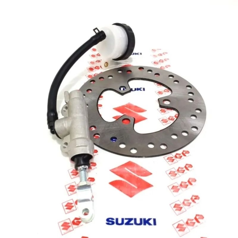 Master Rem Set Assy Belakang + Piringan cakram Belakang Suzuki Satria Fu Old Satria Fu New