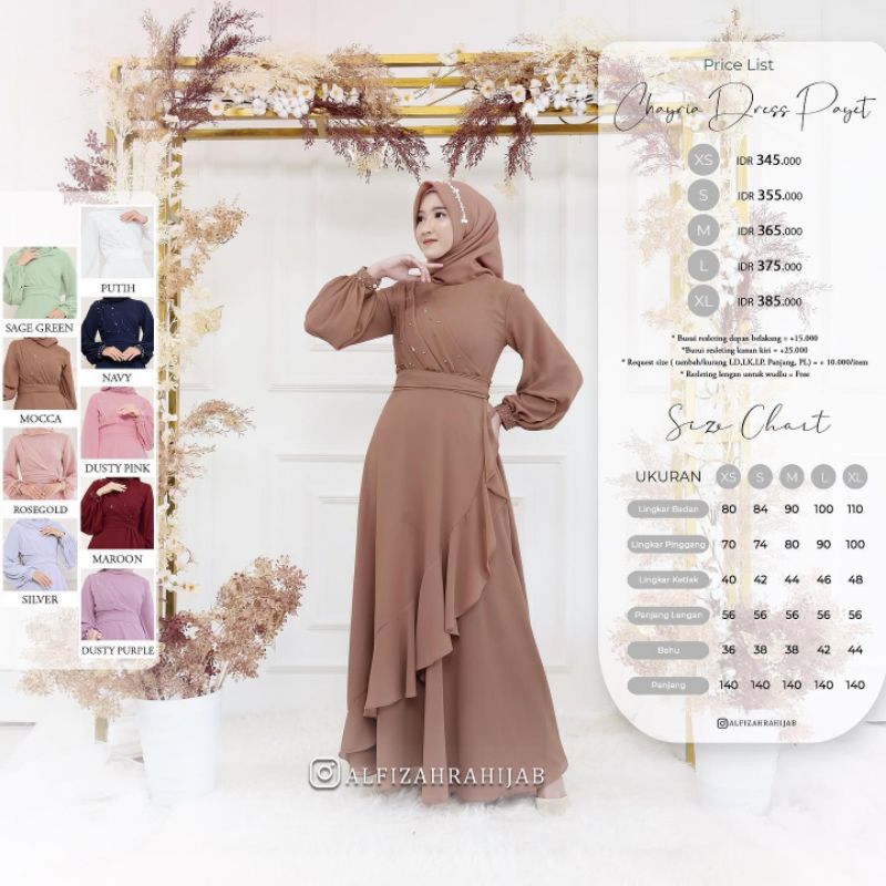 Chayria dress alfizahrahijab