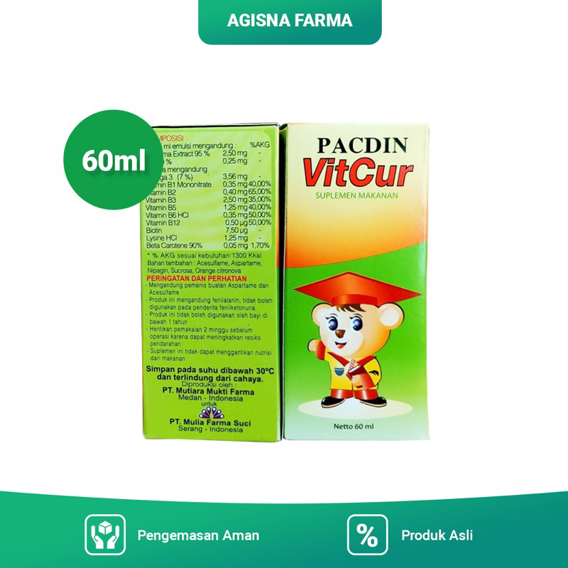 Pacdin Vitcur 60ml