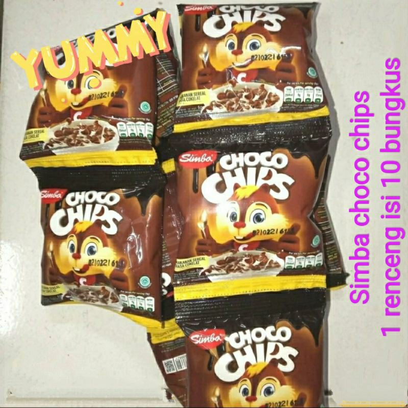 

simba choco chips ecer 500 | isi 10 bks