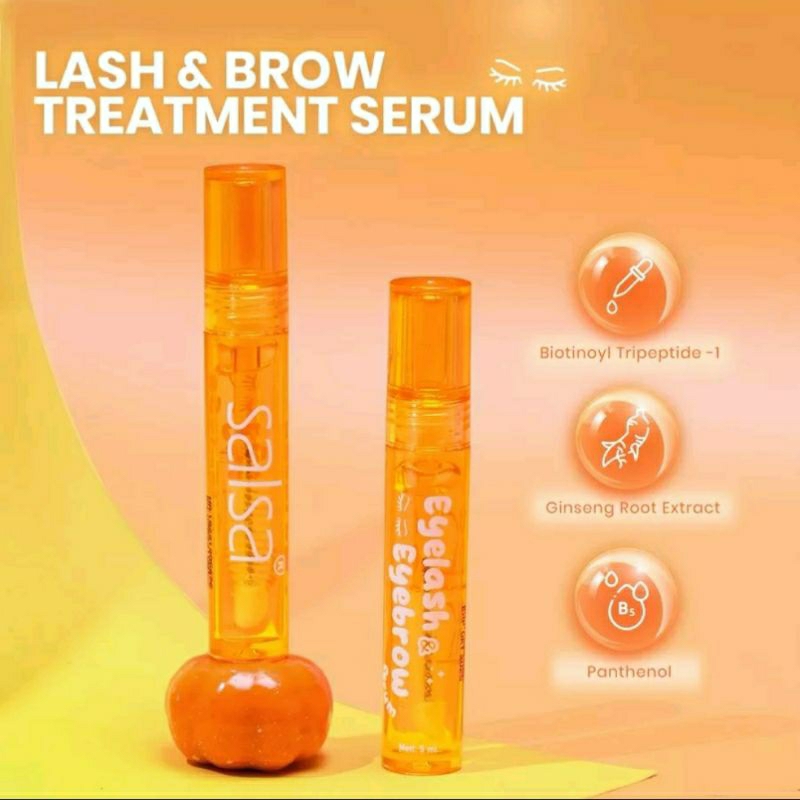 SALSA Eyelash &amp; Eyebrow Serum/ Serum Bulu Mata Pelentik Dan Penebal Bulu Mata