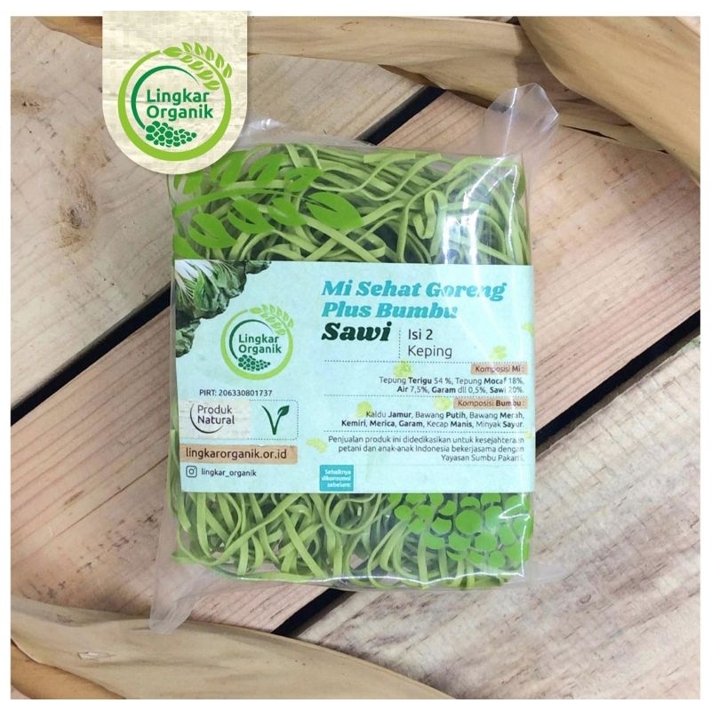 

Mi Sehat Goreng Plus Bumbu Sawi Lingkar Organik 100gr