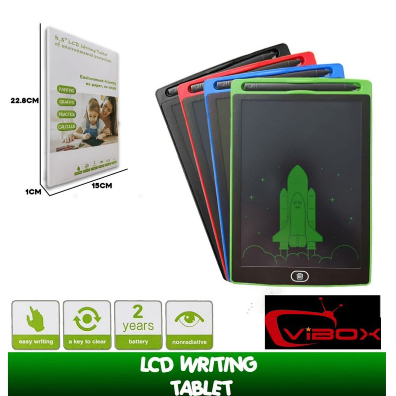 SEN - LCD Writing Tablet 8.5 Inch | Drawing Pad | Papan Tulis Anak Dan Dewasa