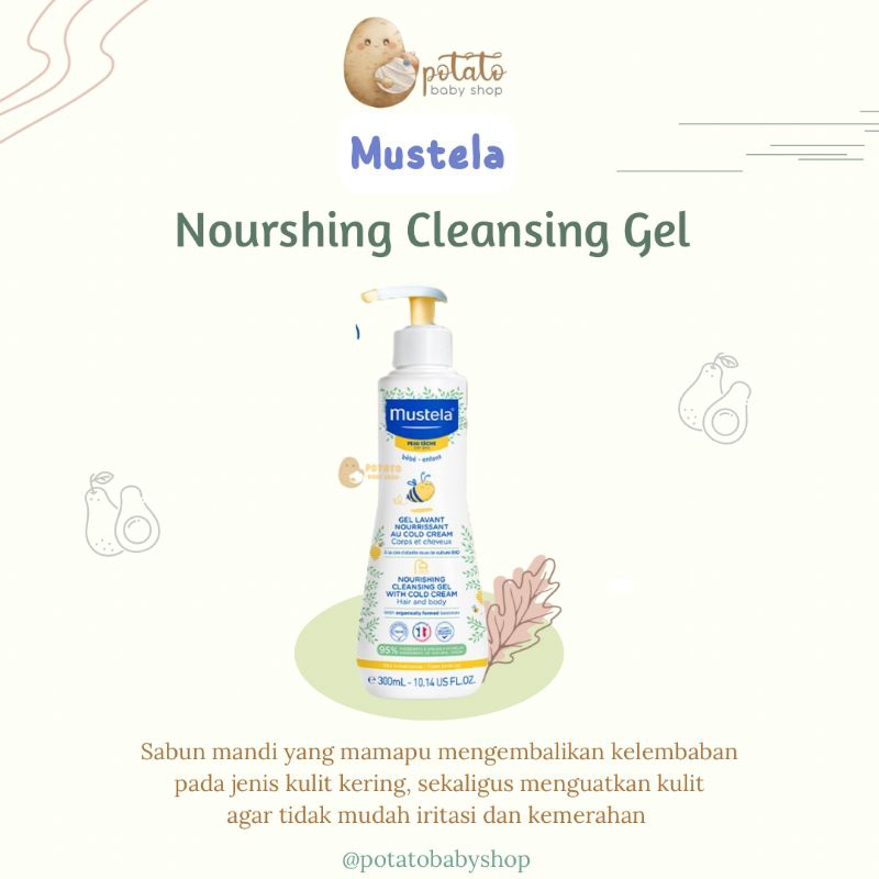 Mustela Nourishing Cleansing Gel With Cold Cream