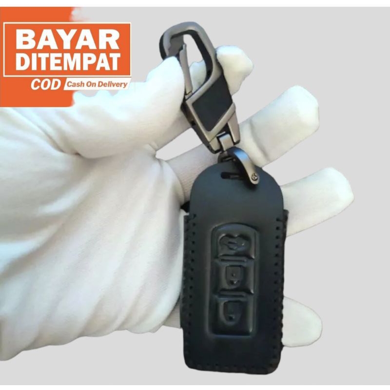 paket gantungan kunci  kulit keyless mobil mitsubishi pajero sport,xpander