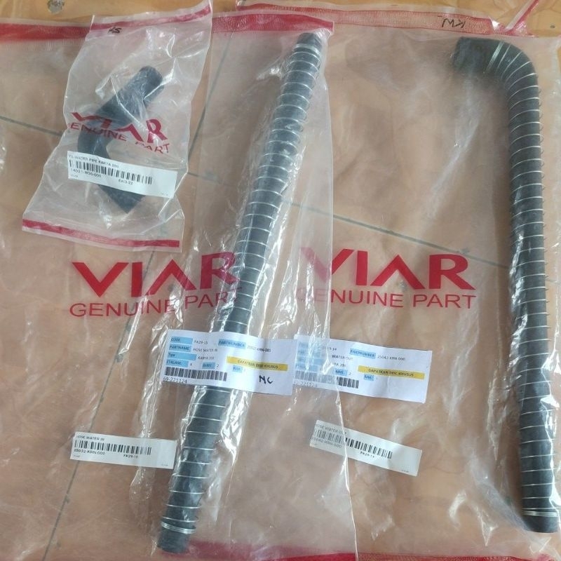 Slang Radiator Set  3 pcs Viar Karya Ori