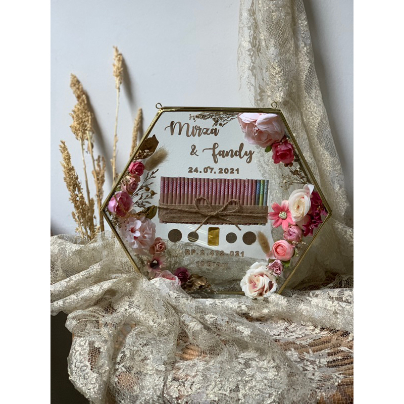 frame mahar nikah / mahar nikah / frame kaca / frame mahar murah