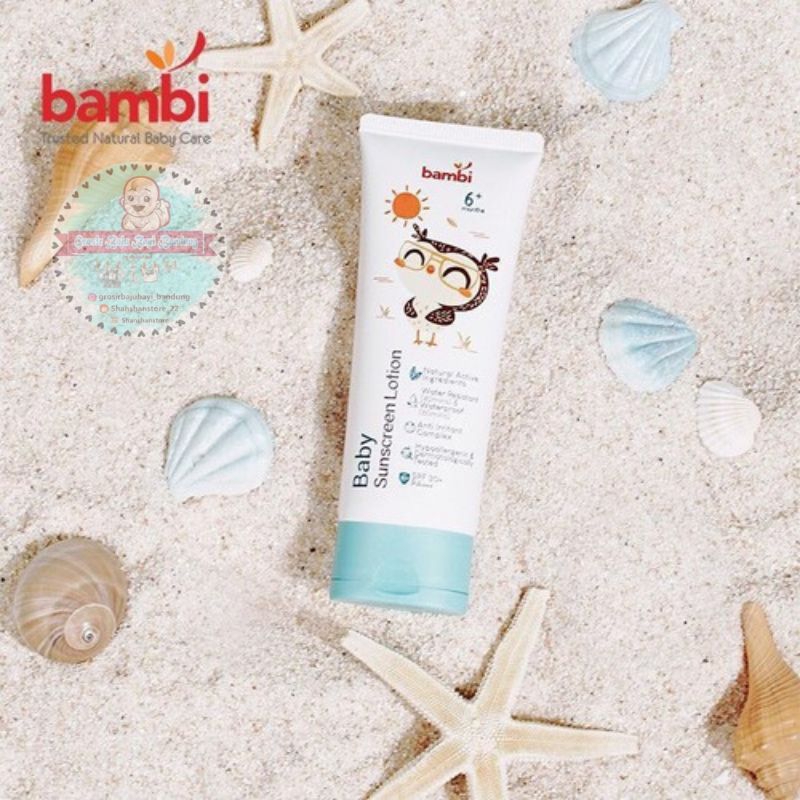 Jual Bambi Baby Sunscreen Lotion 100ml Shopee Indonesia