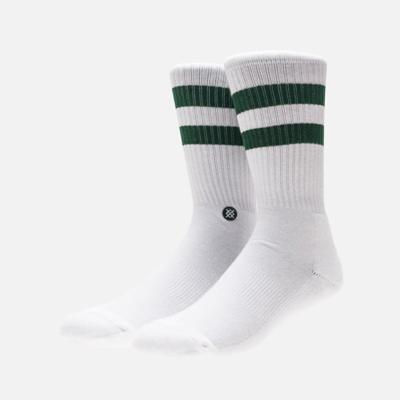 Kith Classics x Stance Crew Sock White Green